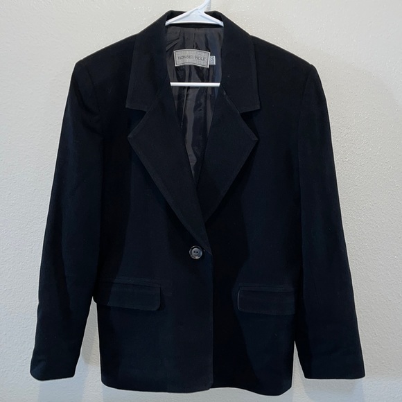 Howard Wolf size 6 black blazer - Picture 1 of 3